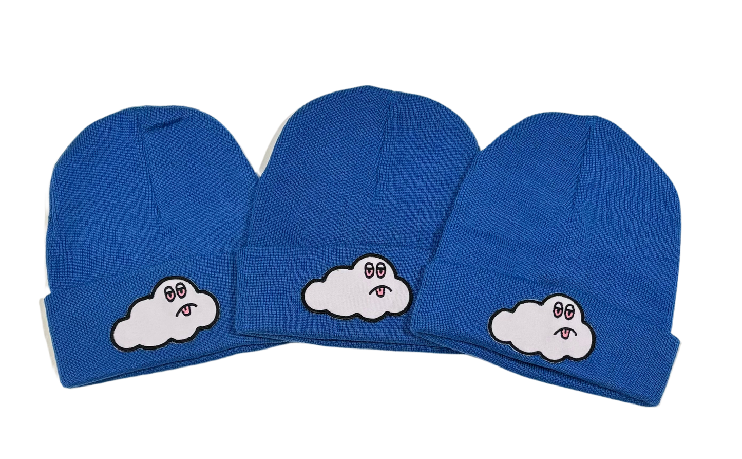 High as clouds beanie